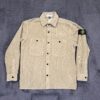 STONE ISLAND ORGANIC COTTON CORDUROY 800 OVERSHIRT