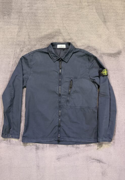 STONE ISLAND SUPIMA® COTTON TWILL STRETCH-TC OVERSHIRT