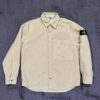 STONE ISLAND COTTON MOLESKIN-TC OVERSHIRT