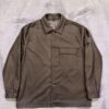 STONE ISLAND WOOL NYLON FLANNEL GHOST OVERSHIRT