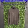 STONE ISLAND GHOST LANA WOOL TURTLE NECK SWEATSHIRT