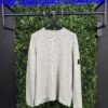 STONE ISLAND UNEVEN CREWNECK SWEATSHIRT