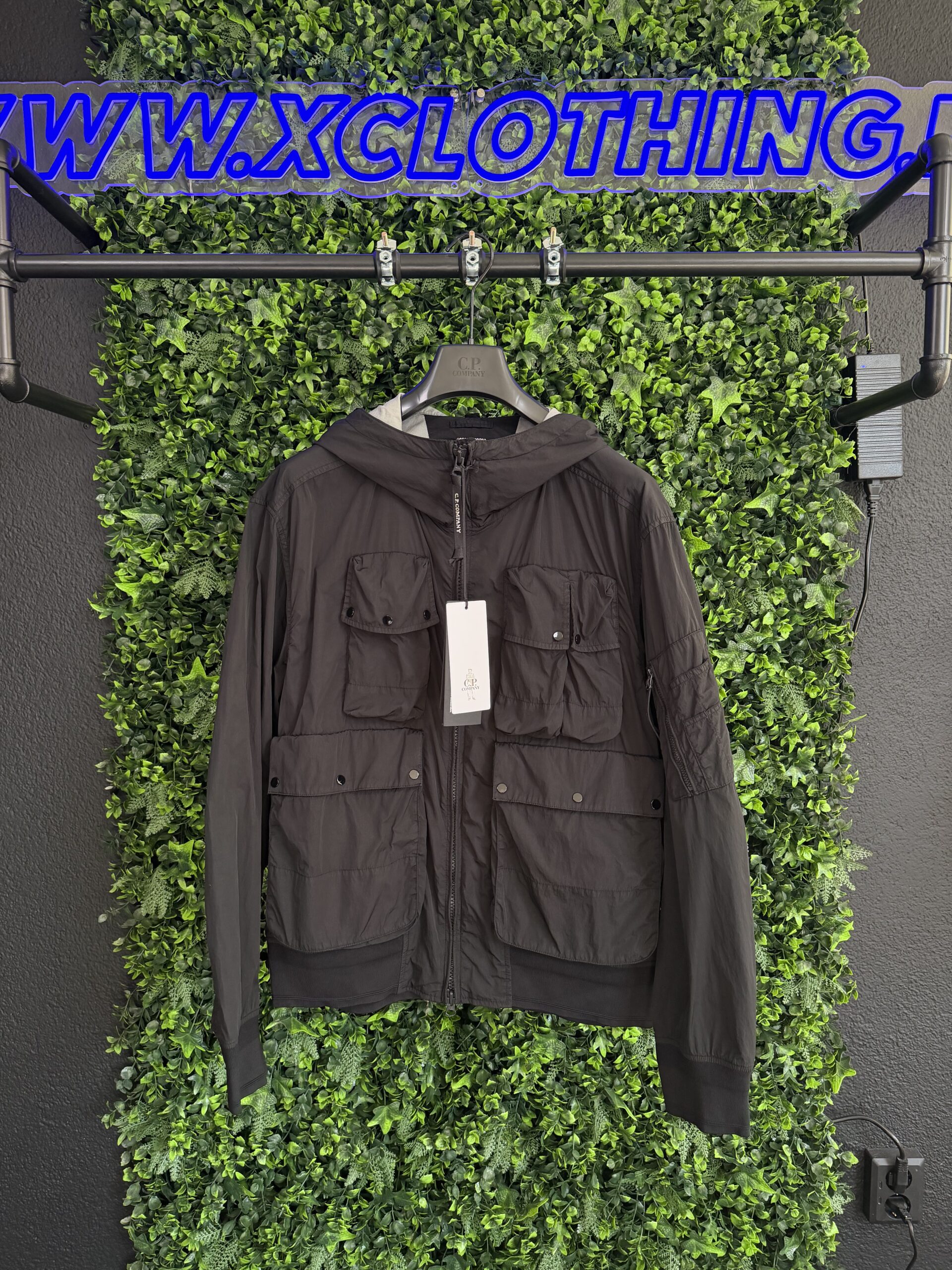 C.P. COMPANY CHROME R GOGGLE JACKET - X Clothing