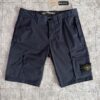 STONE ISLAND STRETCH ORGANIC COTTON TWILL SHORTS