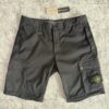 STONE ISLAND STRETCH ORGANIC COTTON TWILL SHORTS