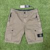 STONE ISLAND STRETCH ORGANIC COTTON TWILL SHORTS