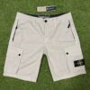 STONE ISLAND STRETCH ORGANIC COTTON TWILL SHORTS