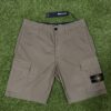 STONE ISLAND STRETCH COTTON TELA 'PARACADUTE' CARGO SHORTS