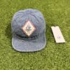 C.P. COMPANY 50 FILI INDIGO BLEACHED CAP