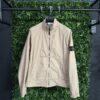 STONE ISLAND STRETCH COTTON TELA TECHNO ZIP UP TRACK JACKET