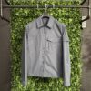 STONE ISLAND ALL-WEATHER COTTON CANVAS_S.I. GHOST OVERSHIRT