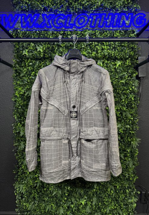STONE ISLAND REFLECTIVE GRID ON LAMY TC JACKET