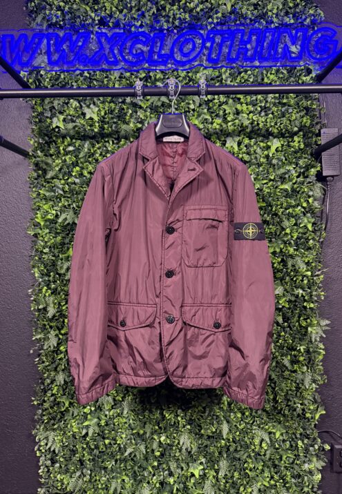 STONE ISLAND GARMENT DYED CRINKLE REPS NY JACKET