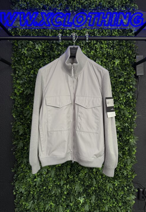 STONE ISLAND ALL-WEATHER COTTON CANVAS_S.I. GHOST JACKET