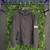 STONE ISLAND GARMENT DYED CRINKLE REPS HOODED JACKET