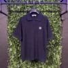 STONE ISLAND WAFFLE KNIT ORGANIC COTTON POLO SHIRT