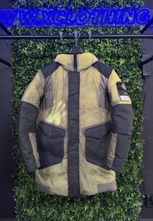 STONE ISLAND ICE JACKET RESIN-T SHELL PARKA