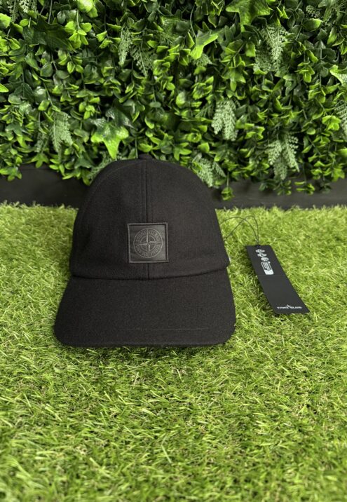 STONE ISLAND GHOST RWS WOOL BASEBALL CAP
