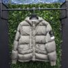 STONE ISLAND NYLON METAL IN ECONYL® HOODED DOWN JACKET