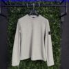 STONE ISLAND ORGANIC COTTON WAFFLE FLEECE CREWNECK SWEATSHIRT