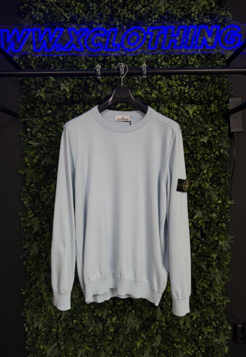 STONE ISLAND ORGANIC COTTON CREWNECK SWEATSHIRT