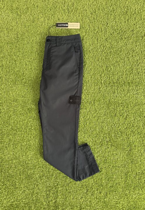 STONE ISLAND GHOST ALL WEATHER COTTON CANVAS TROUSERS