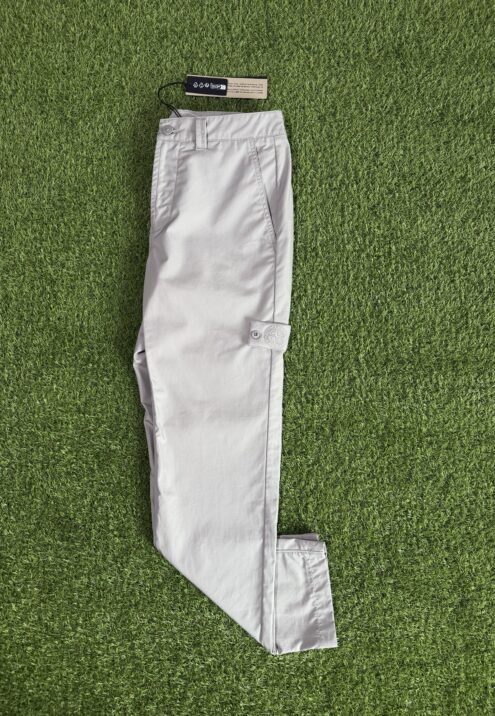 STONE ISLAND GHOST ALL WEATHER COTTON CANVAS TROUSERS