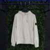STONE ISLAND ORGANIC COTTON FLEECE HOODIE