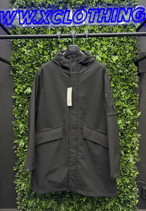 C.P. COMPANY SHELL R FLEECE LINED LENS FISHTAIL PARKA