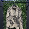 STONE ISLAND EARTH MAPPING HALF ZIP SWEATSHIRT
