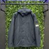 STONE ISLAND WEATHERPROOF COTTON CANVAS_STONE ISLAND GHOST HOODED JACKET