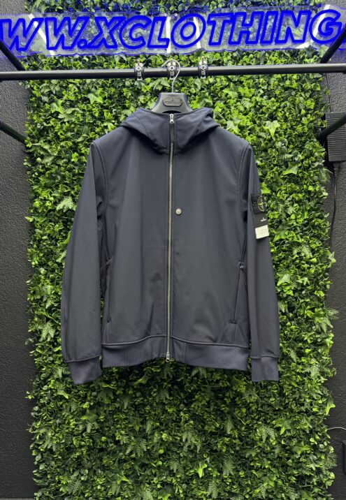 STONE ISLAND SOFT SHELL R HOODED JACKET
