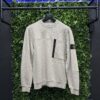 STONE ISLAND COTTON FLEECE CREWNECK SWEATSHIRT
