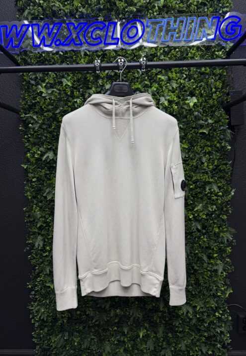 C.P. COMPANY KNITTED HOODED LENS SWEATSHIRT