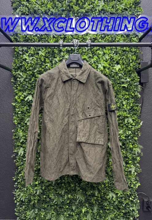 STONE ISLAND WRINKLED CORDUROY 500-TC OVERSHIRT